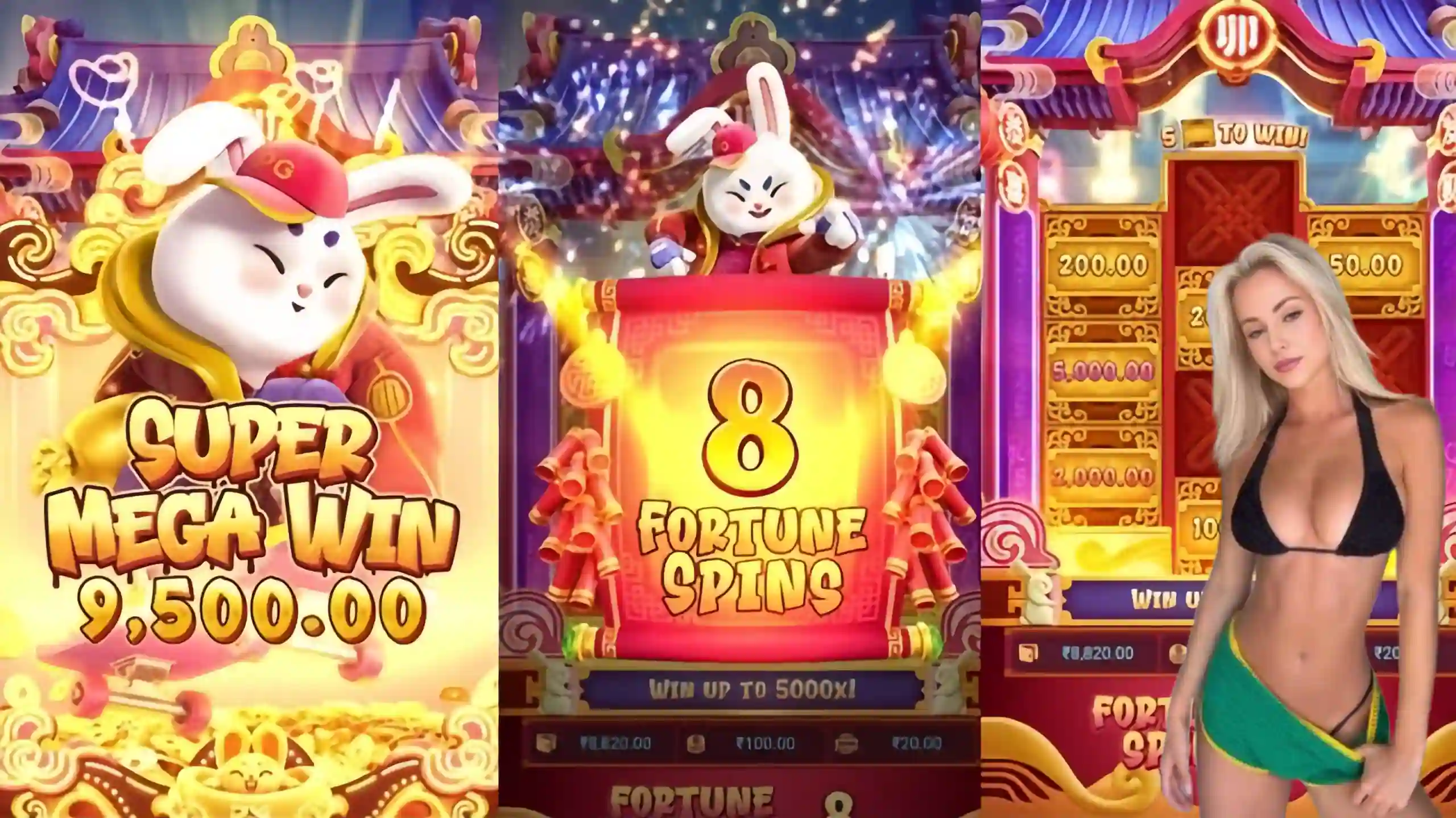 Wild Expansivo Fortune Rabbit 8ll - Coelho Dourado que Expande